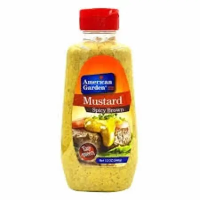 American-G Brown Mustard 340G Sqz